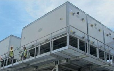 Evaporative condensers for beer factory in Cuba