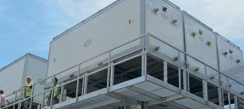 Evaporative condensers for beer factory in Cuba