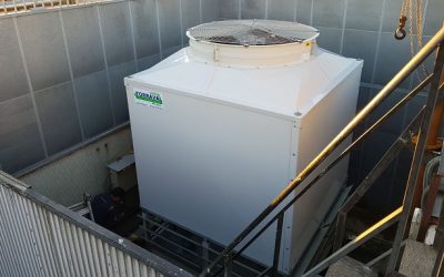 Retroffitting the refrigeration system of an urban hotel