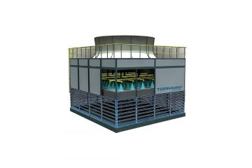 Las torres de refrigeración o también llamadas torres de enfriamiento por evaporación aprovechan un principio físico simple y natural. Este consiste en que la evaporación forzada de una cantidad mínima de agua reduce la temperatura de la masa de agua principal.