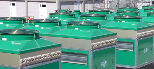 PAD adiabatic coolers for Ansaldo Energia (Utilities)