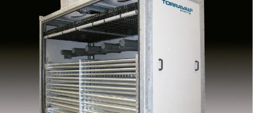 Torre de refrigeración cerrada en industria alimentaria