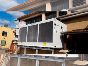 Refrigeración adiabática en la industria del plástico