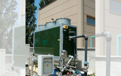 Closed circuit cooling tower for the Rotor Dynamics Laboratory