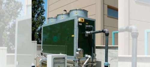 Closed circuit cooling tower for the Rotor Dynamics Laboratory