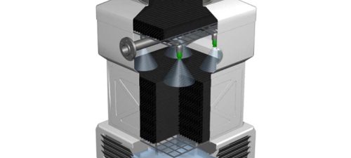 Torre de refrigeración en Nueva Caledonia