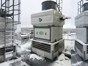 Torres de refrigeración de fibra de vidrio en ambientes corrosivos