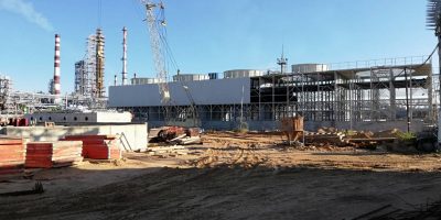 Kühltürme für die Raffinerie MOZYR