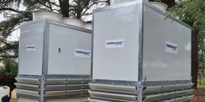 Torres de refrigeració amb chillers en climatització HVAC