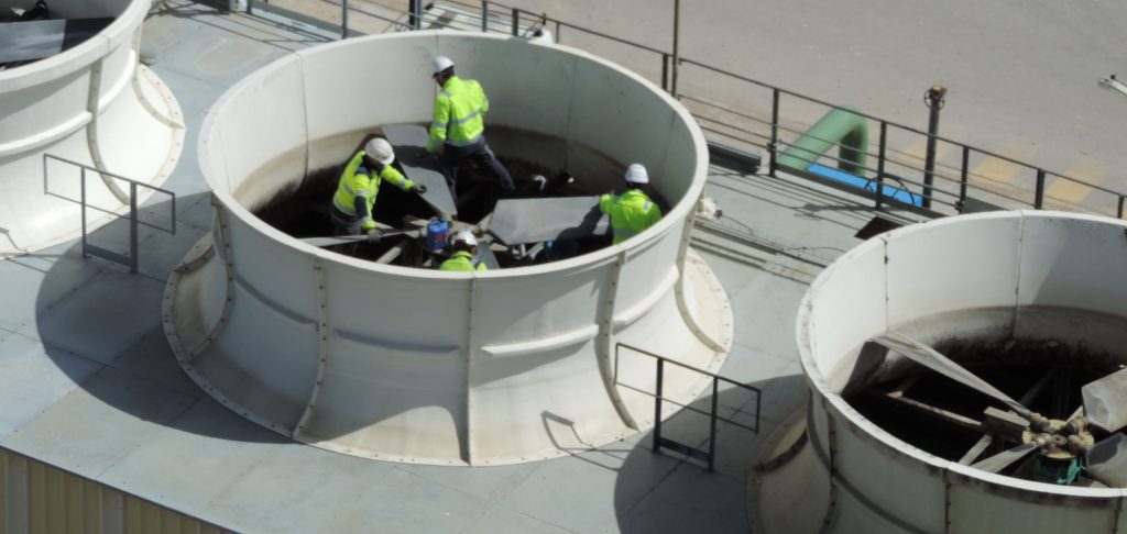 Mantenimiento torres de refrigeración