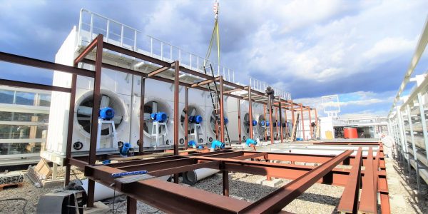 Cooling towers in a Data processing Center