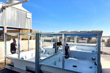torre de refrigeración para la industria alimentaria