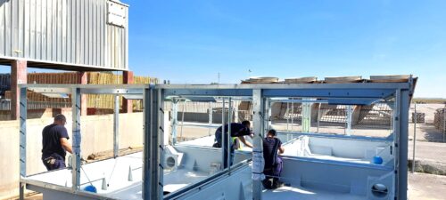 Renovación de torres de refrigeración para la industria alimentaria en Andalucía