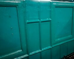 Internal reinforcements and extreme pH resins